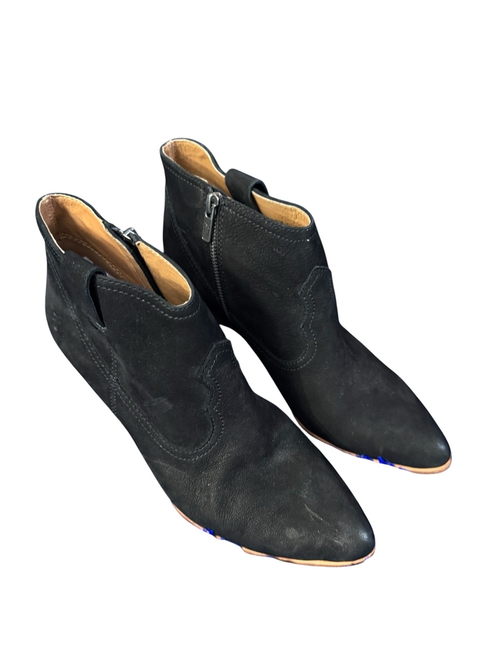 Frye Black Reina Booties Size 9.5